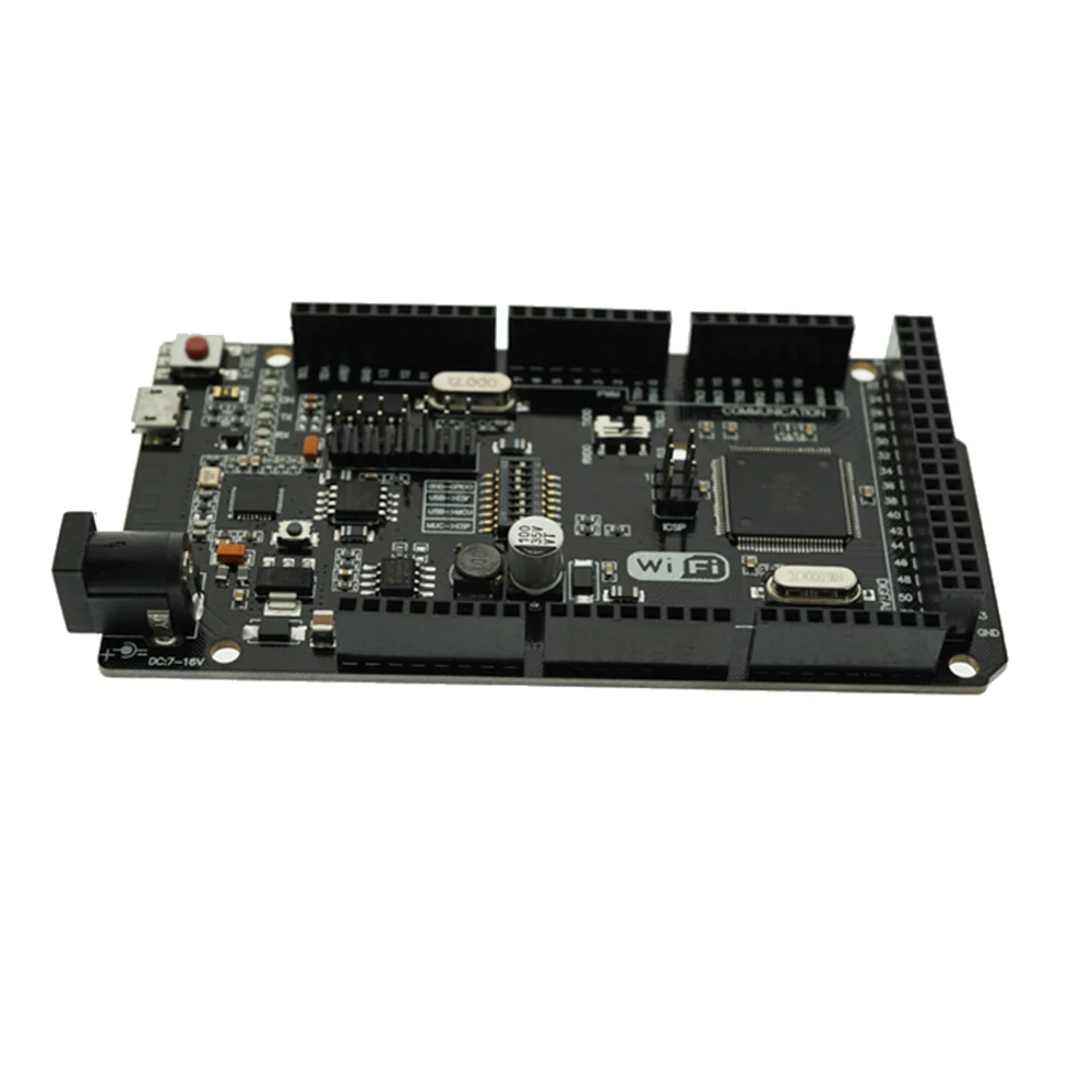Горячая продажа 32 Мб памяти ATmega2560 WiFi Mega R3 ESP8266 USB TTL CH340G для arduino|Программируемые