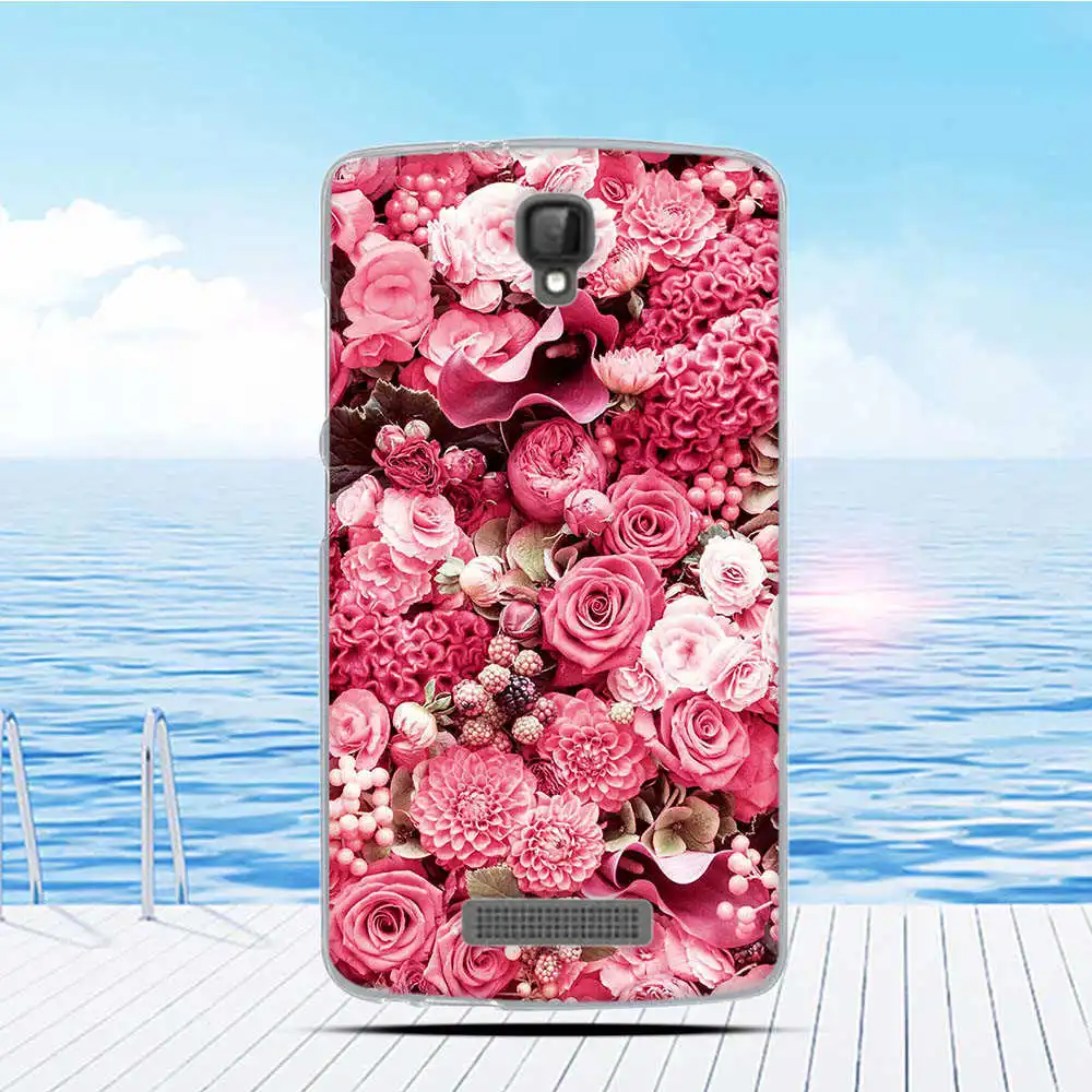 Чехол для ZTE Blade L5 Plus задняя крышка с мультяшным рисунком мягкий силиконовый чехол