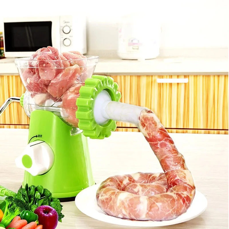 Многофункциональная мясорубка ручная машина для приготовления мясорубки