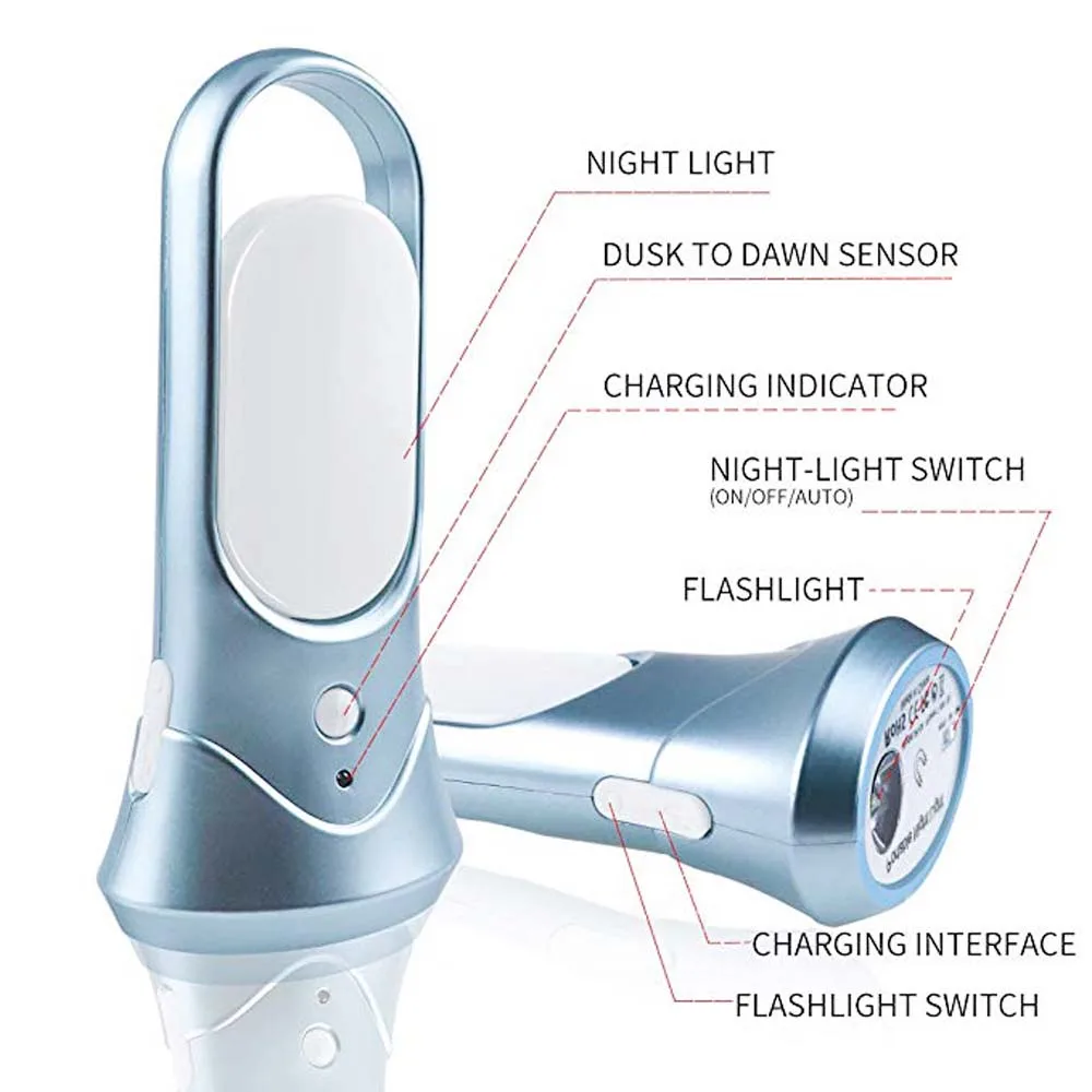 Светодиодный ночник датчик движения usb зарядка прикроватная лампа украшение