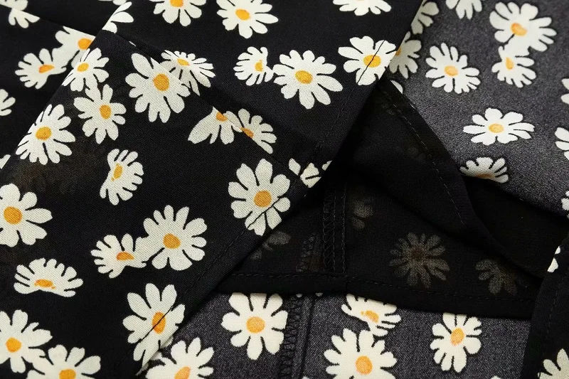 Женская Цветочная юбка с высокой талией простая сексуальная пляжная длинным