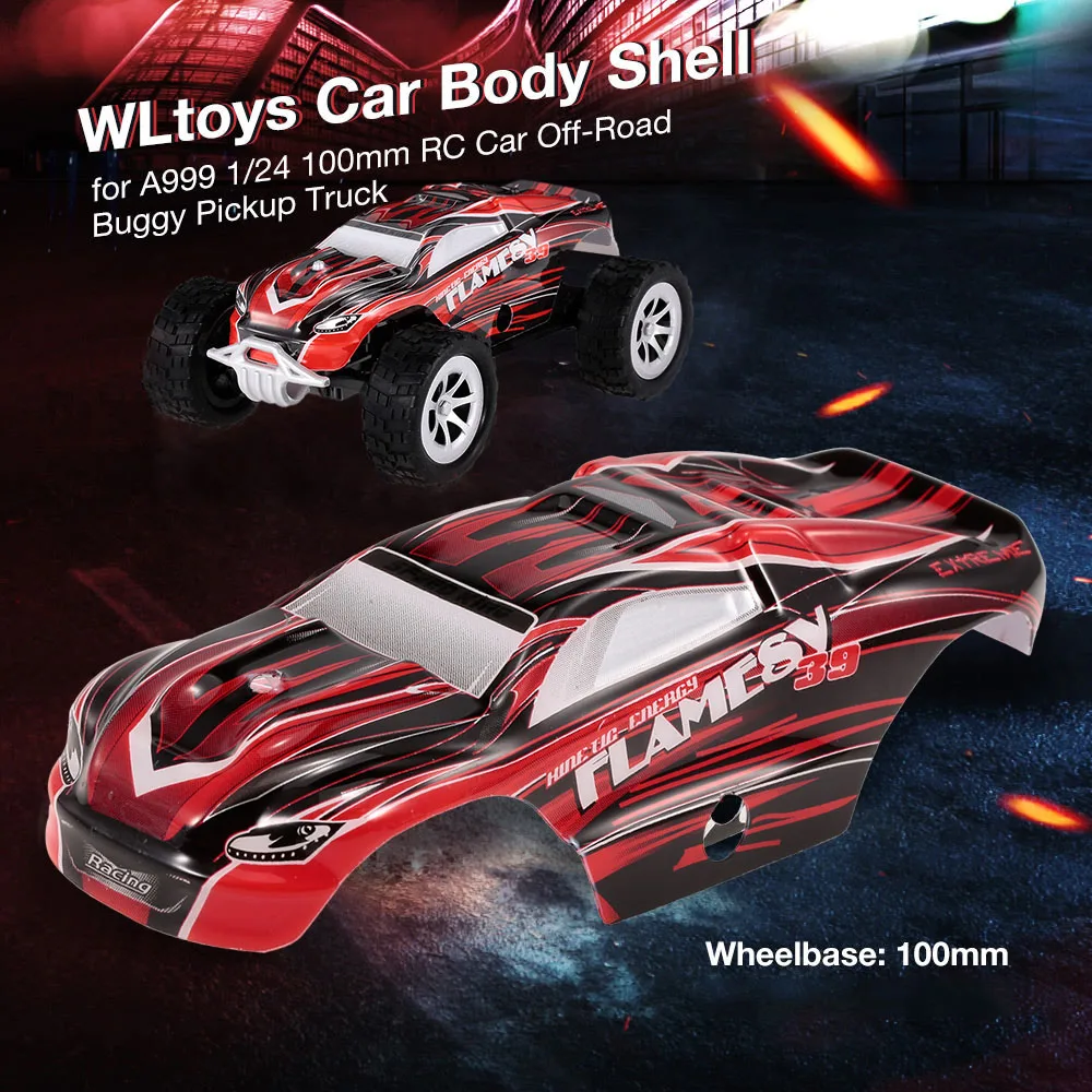 WLtoys корпус автомобиля рама для A999 1/24 100 мм Колесная база RC автомобиль внедорожный