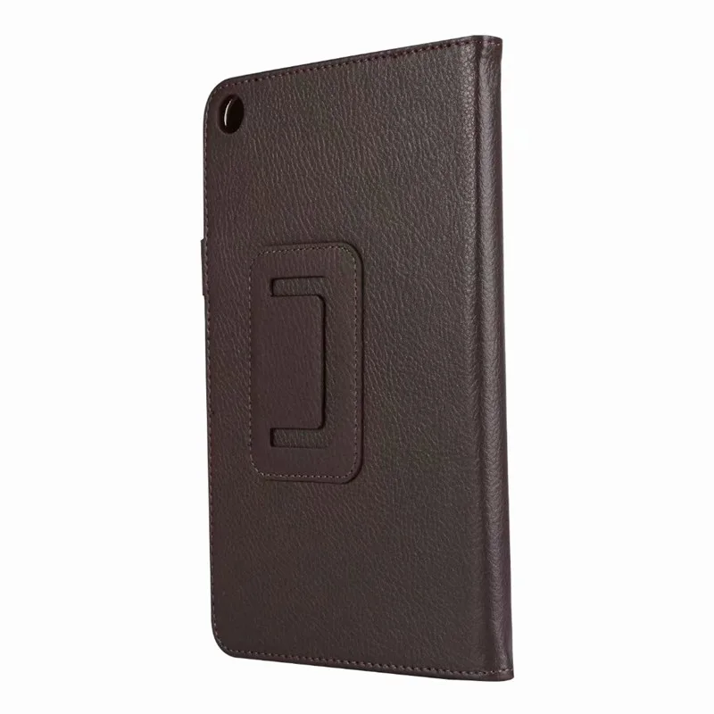 brown Магнитный флип-чехол-подставка с зернистой текстурой для xiaomi mi Pad 4, 8,0 дюймов, кожаный умный чехол для планшета, защитный чехол для xiaomi mi pad 4 mi Pad - Цвет: brown