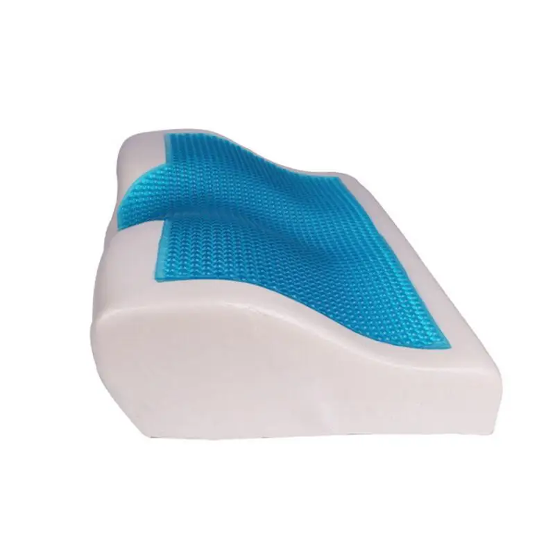PurenLatex 50*30 силиконовая гелевая Подушка с эффектом памяти, летняя подушка для охлаждения льда, ортопедическая комфортная подушка для шеи с сетчатой наволочкой