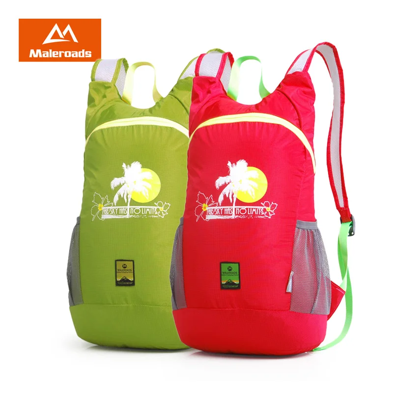 Сверхдешевый складной рюкзак Maleroads 8 цветов ультра-светильник велосипедные сумки