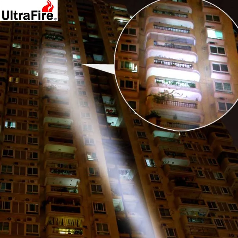 

Ultrafire C8 T6 + COB Work Light LED Emergency Flash Light 4 Mode Torch Lantern Hunting Tactical Camping Luz18650 Glare Flashlig