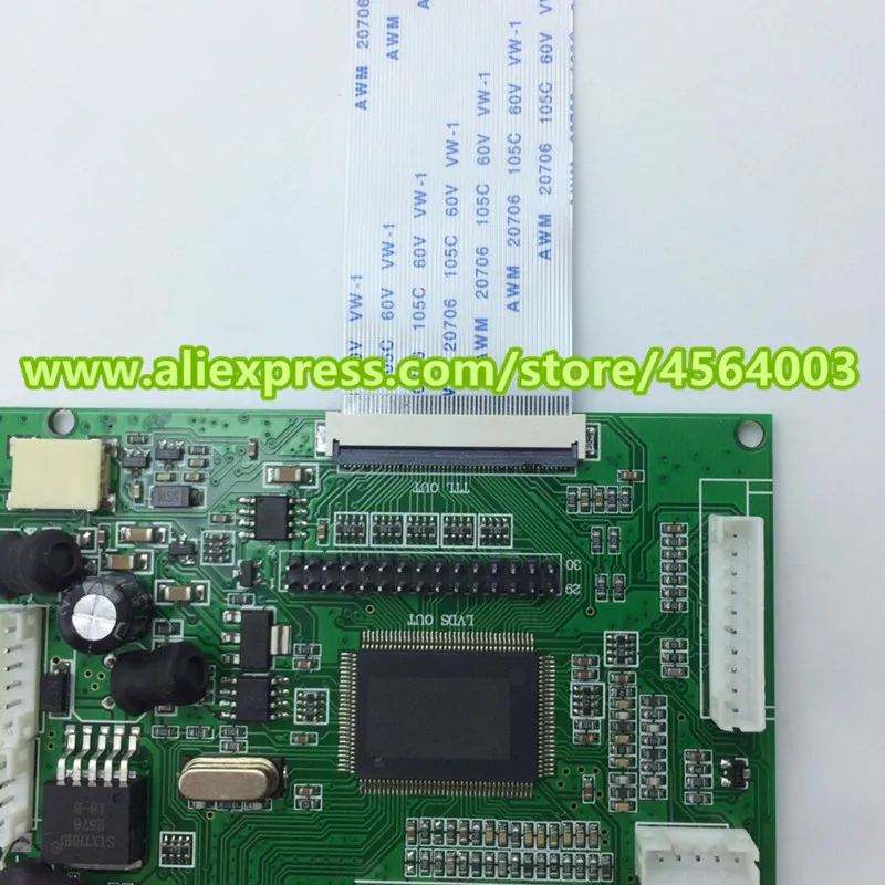 7 дюймов HD 1024*600 ips экран дисплея монитор ЖК-дисплей плата контроллера EJ070NA-01J HDMI+ VGA+ 2AV драйвер платы для raspberry orange pi
