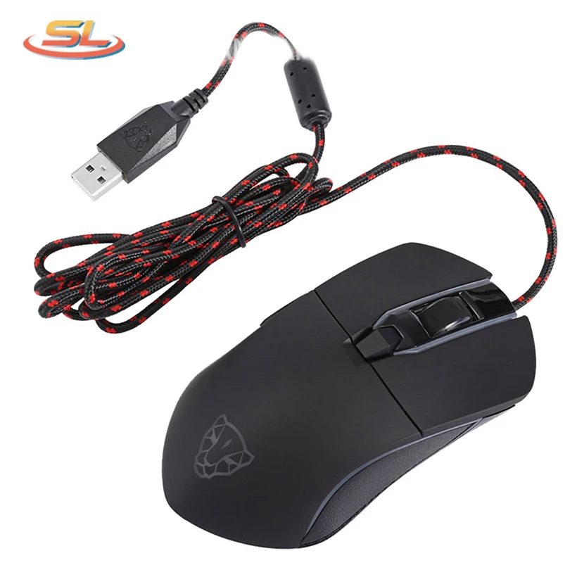 Профессиональная игровая мышь USB Проводная оптическая DPI Регулируемая 3500Max