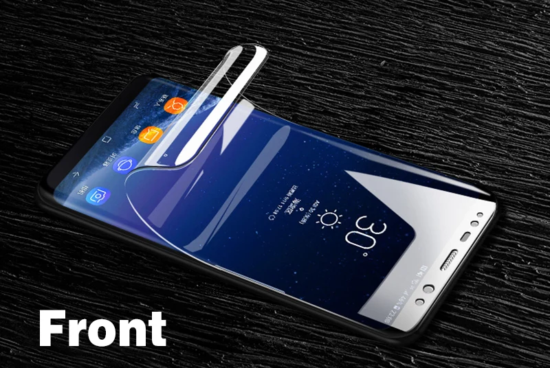 3D Nano (не закаленное) полное покрытие Защита экрана для samsung Galaxy S6 s7 Edge Примечание 8