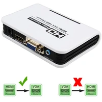 hdmi to vga converter box hdmi to vga audio adapter rca 3 5mm stereo audio and spdiftoslink audio output