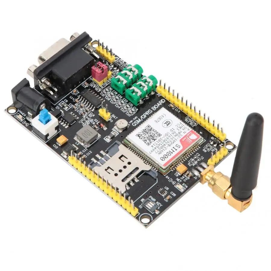 SIM800 GSM GPRS модуль SIM900A обновленная макетная плата для 51 STM32 умной