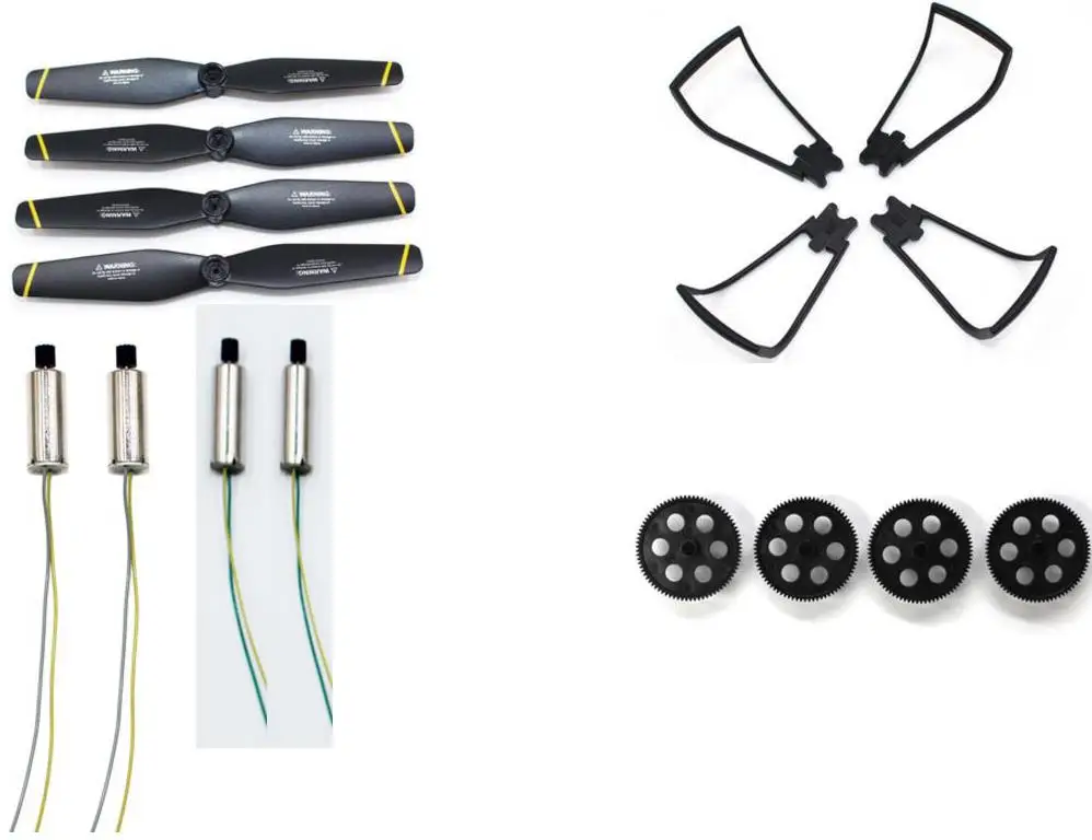 Комплект защитных колец для лопастей двигателя основной шестерни пропеллера для радиоуправляемого дрона SG700 DM107