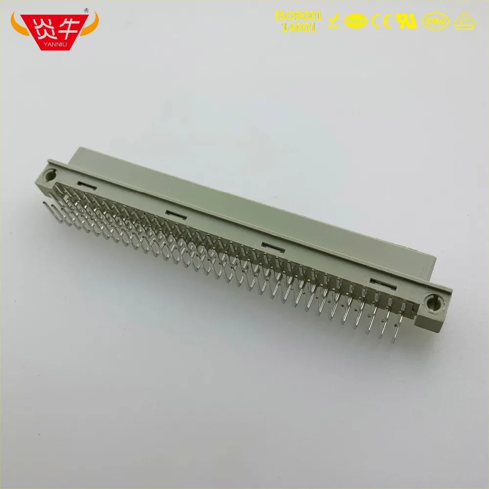 50 шт. 396 DIN41612 DIN разъем 710-3100-1396-R 3*32P 96PIN женский правый Угловые булавки европейская