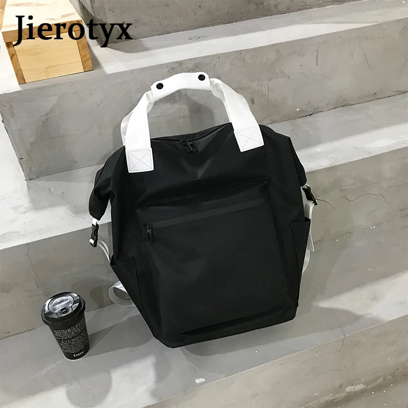 Рюкзак JIEROTYX женский Нейлоновый повседневный ранец вместительная школьная сумка