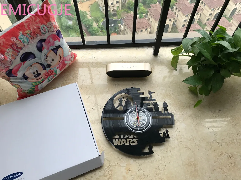 Виниловая запись дизайн настенные часы модные креативные CD виниловые дисковые