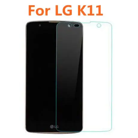 Закаленное стекло 2.5D для LG K11 Высококачественная защитная пленка