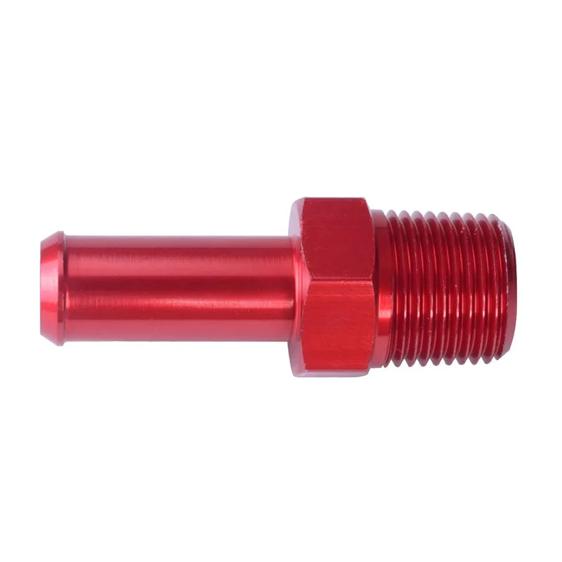 SPEEDWOW 1/4 &quotNPT Мужской прямой до 3/8&quot шланговый сосок с алюминиевым анодированием
