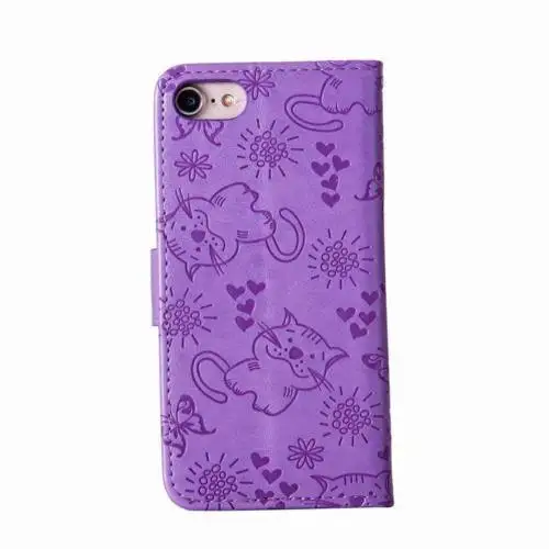 For Samsung Galaxy Note 8 A8 A5 A7 2018 S9 Plus J2 Pro J330 J310 Phone Case Cute Cartoon Wallet Leather Flip Stand Cover | Мобильные
