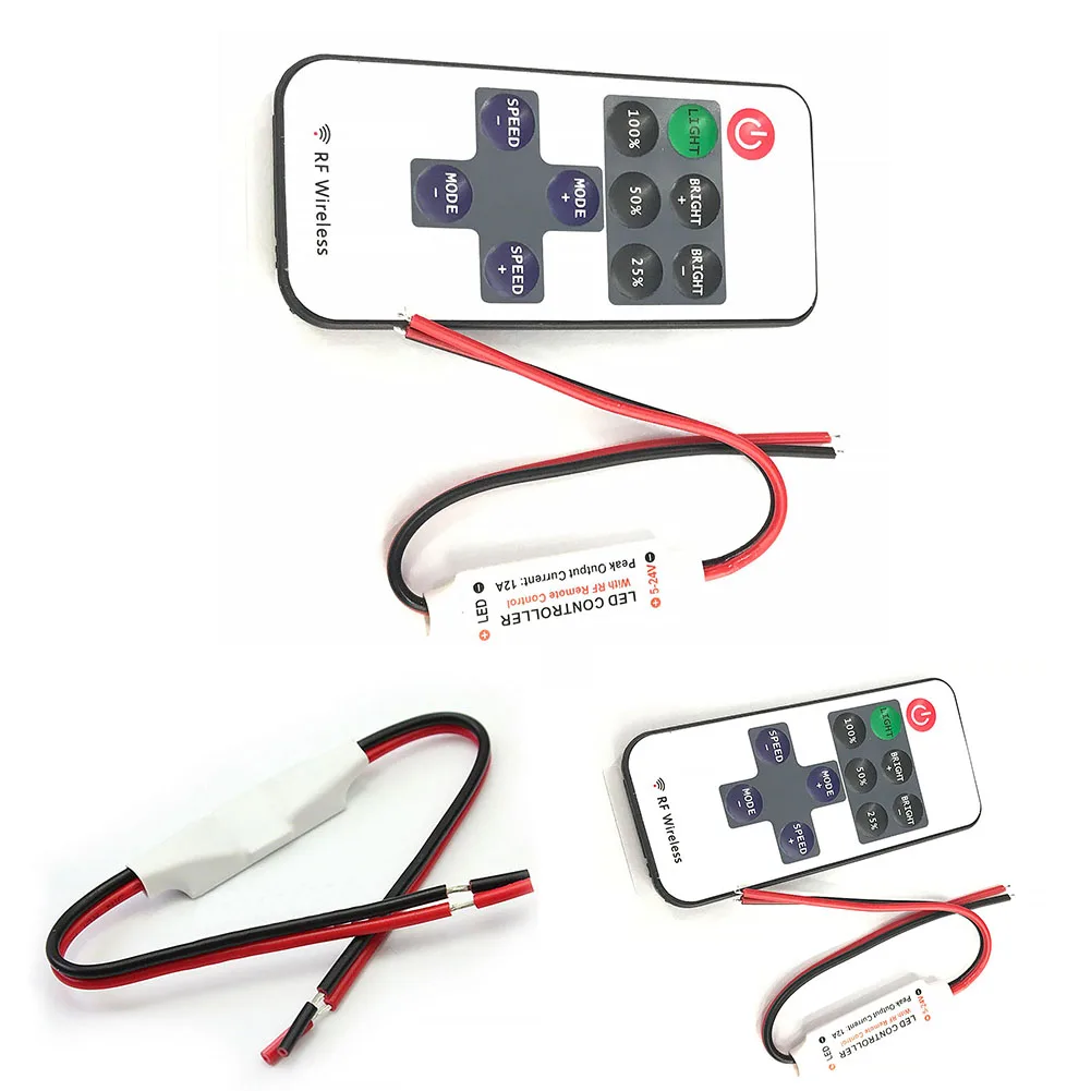 Радиочастотный беспроводной пульт дистанционного управления 12 в RF