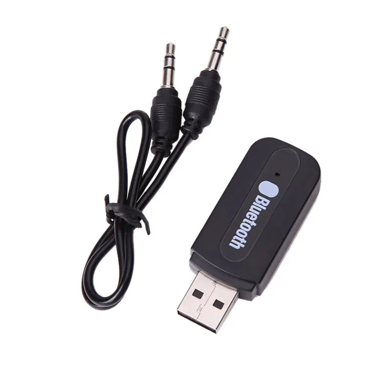 3 5 мм стерео аудио музыкальный динамик приемник адаптер USB Bluetooth-совместимый
