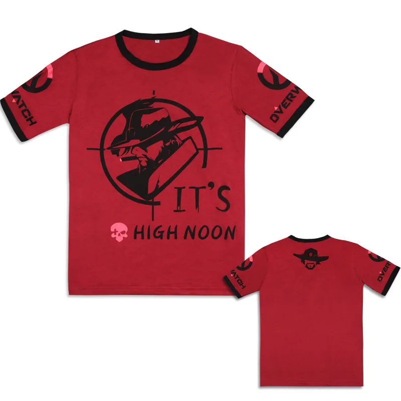 Игра OW D.VA кролик Хэллоуин вечерние НКА повседневные футболки косплей Dva унисекс с