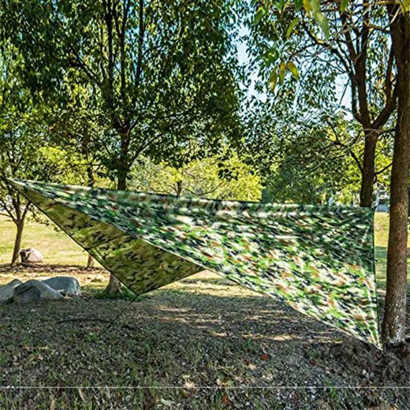 Водонепроницаемый УФ защита гамак дождевик брезент многофункциональный кемпинг