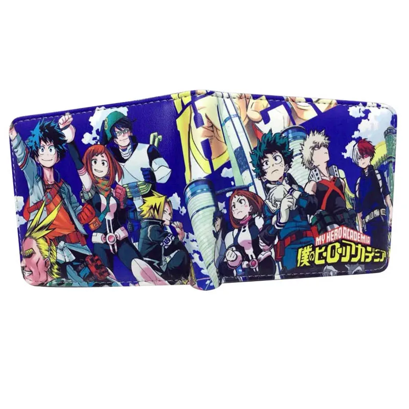 Кошелек для косплея из аниме my hero academy складной короткий кошелек с держателем