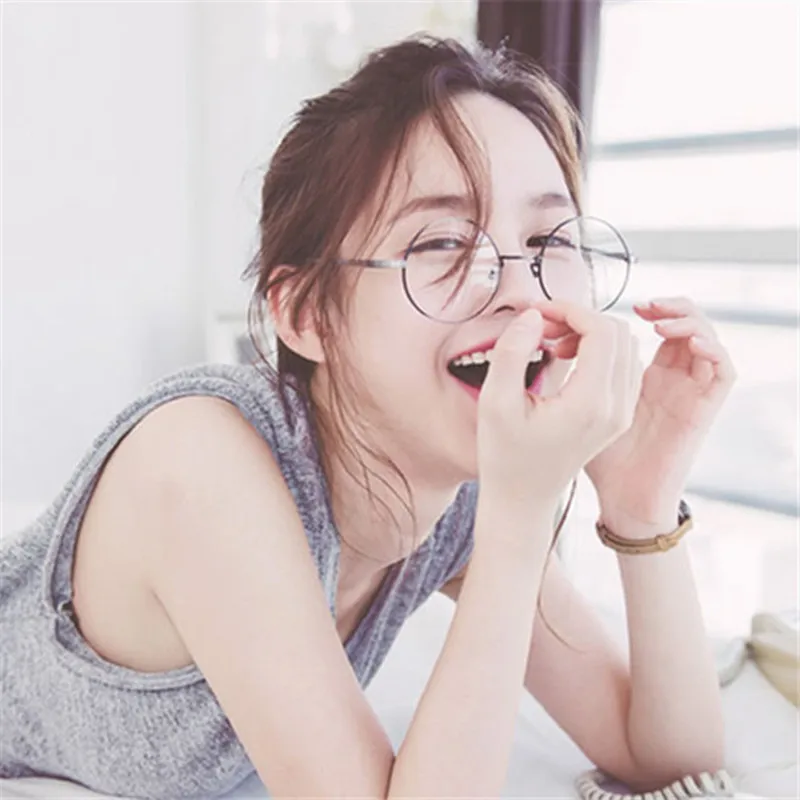 2017 винтажные брендовые дизайнерские круглые очки женские простые мужские