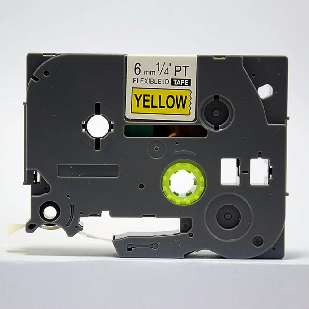2PCS Flexble Label Tape TZ-FX611 Tze-FX611 Compatible for Brother 6MM*8M P-touch Maker | Компьютеры и офис