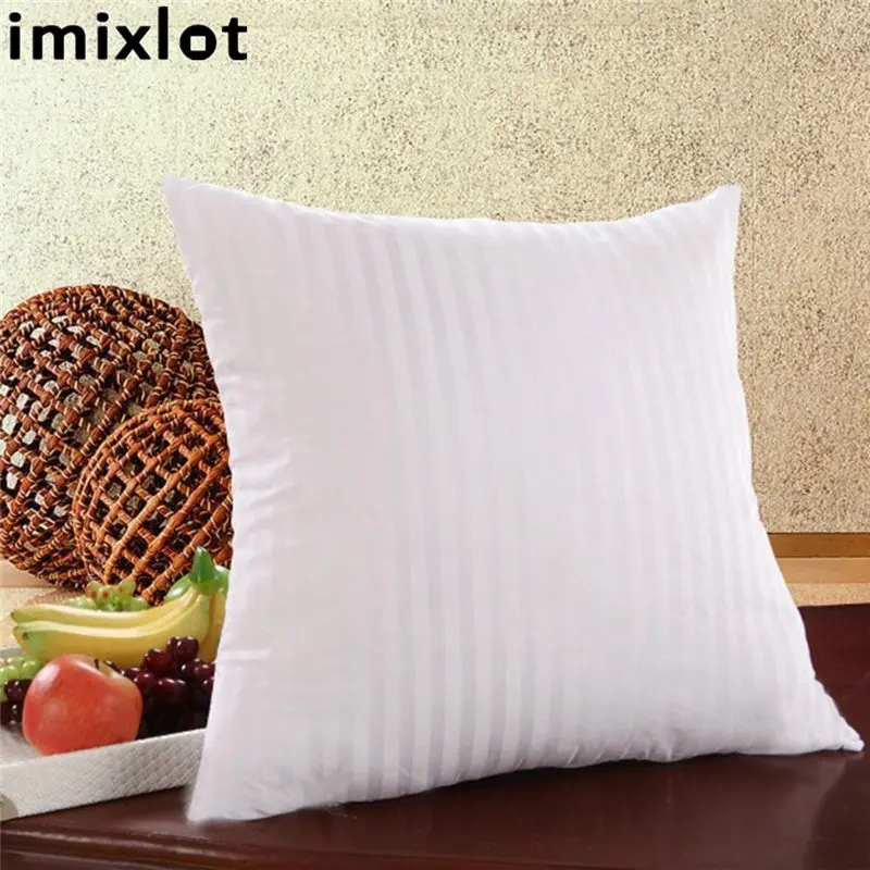 Imixlot PP Тонкая хлопковая мягкая пуховая подушка для дивана талии украшение