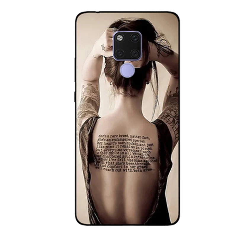 Чехол для Huawei Mate 20 роскошный силиконовый мягкий чехол 6 53 дюйма красивых парней