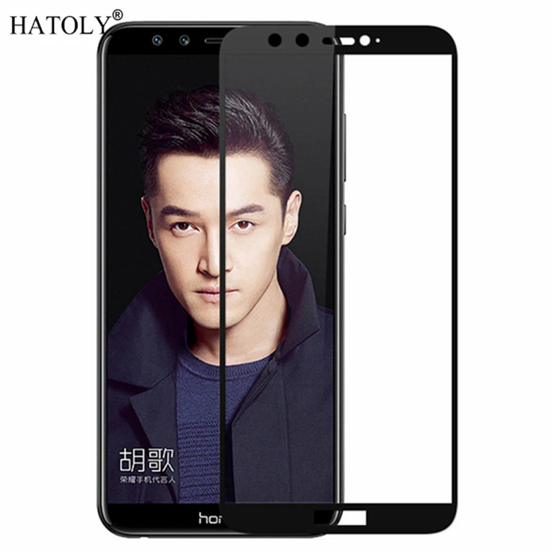 Закаленное стекло Huawei Honor 9 Lite полное покрытие пленка для экрана протектор Lite|glass