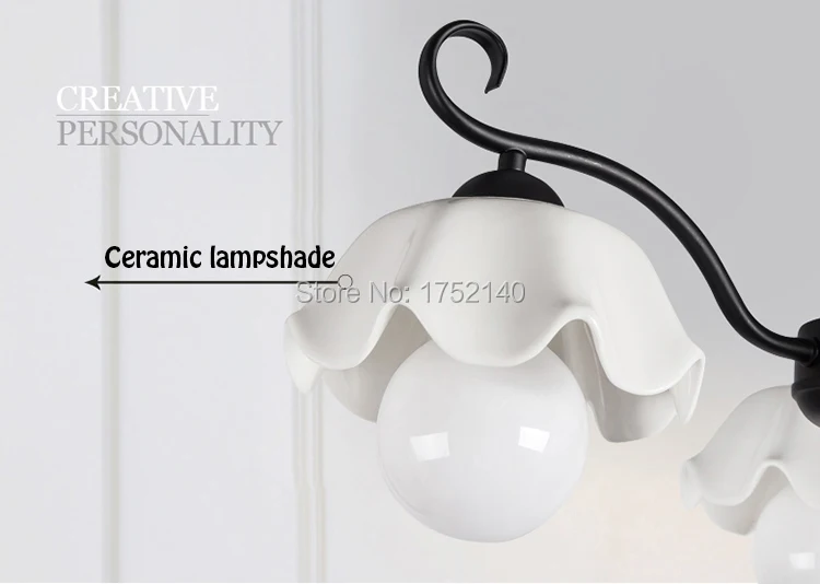 Новая Изысканная Керамическая люстра американская Континентальная