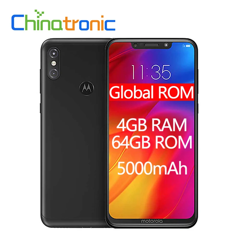 Оригинальный мобильный телефон Motorola MOTO P30 Note 4 ГБ 64 Snapdragon 636 6 2 дюйма 2246x1080 двойная