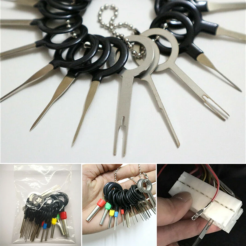 

Extractor Releasing Electrical Set Circuit Needle Tools Connector Repair 21Pcs Motorcycle Terminal Removal Accessories