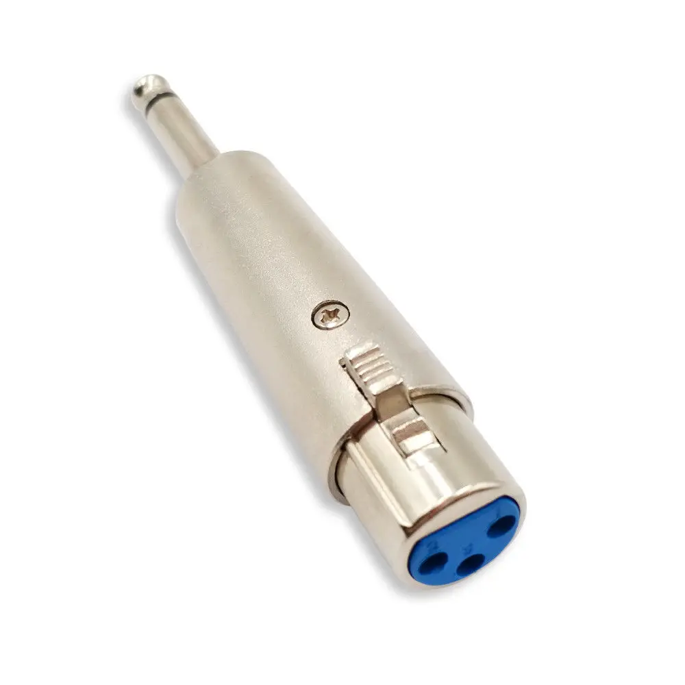Danspeed 1 шт. 6.35 мм 1/4 &quotштекер для 3Pin XLR Гнездо аудио адаптер микрофона|plug male|plug 6.35mmplug