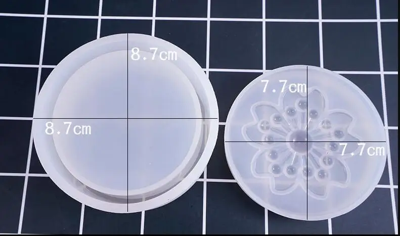 Коробка для хранения круглая коробка силиконовая форма полимерные формы сделай