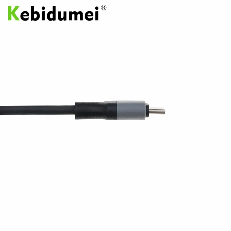 Kebidumei 4K 30Hz HD Удлинительный кабель/адаптер 2M USB C кабель 3 1 Type к HDMI совместимый