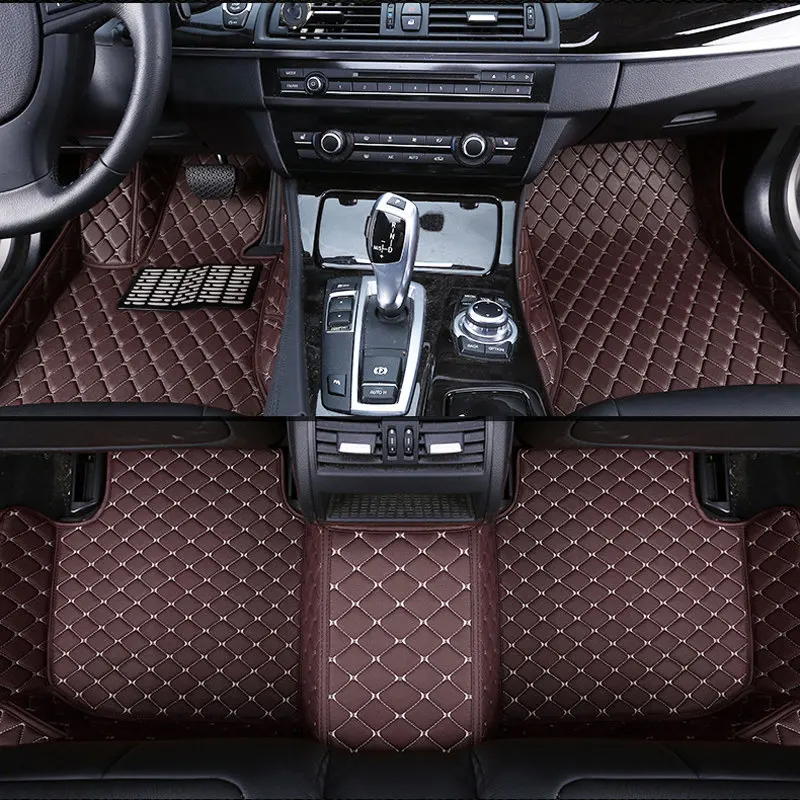 Автомобильный напольный коврик коврики кожаные аксессуары для BMW E71 E72 F16 Z4 E89 i3