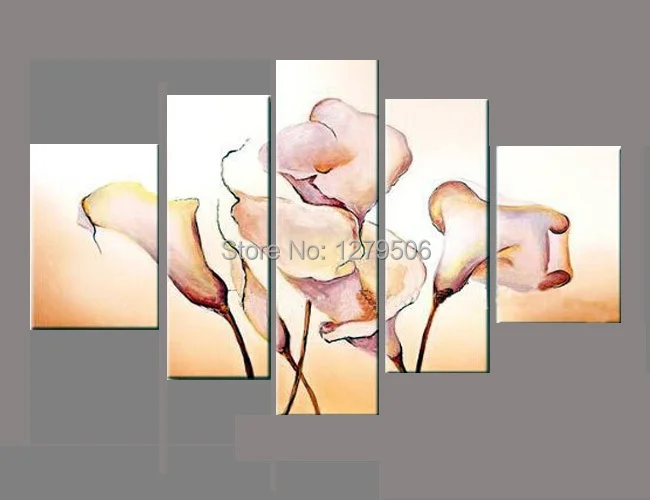 Абстрактная пейзажная масляная живопись ручной работы на холсте настенное