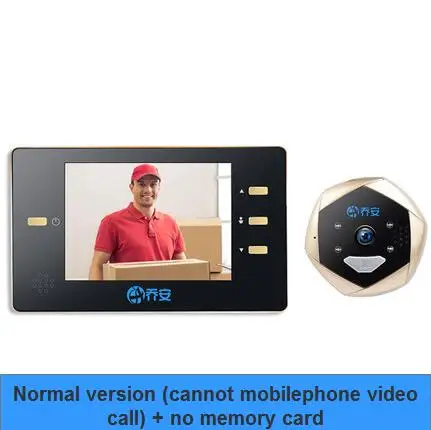 Intelligent electronic cat eye camera mobile phone WiFi video doorbell Avoid punching night vision home security door mirror |