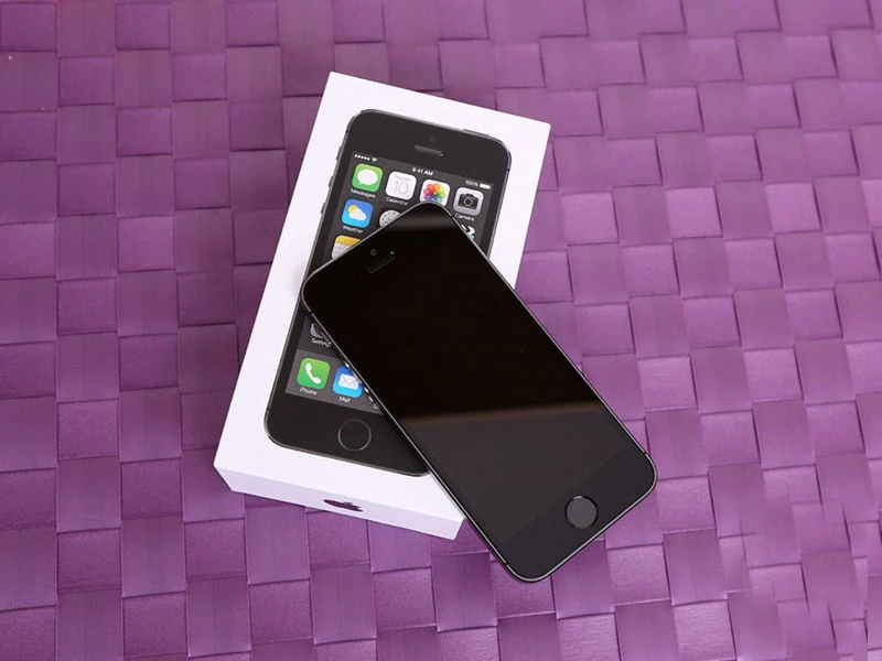 IPhone 5S черный и серебристый и золотой цвет на выбор 8 Мп 1080P сенсорный экран двухъядерный разблокированный мобильный телефон Apple iPhone5S