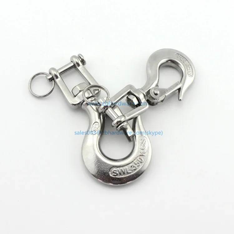 5 шт. в партии американский крючок из нержавеющей стали 3/16 304 дюйма для подъема