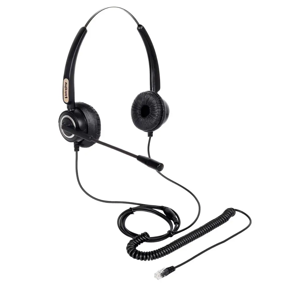 Офисная гарнитура наушники с разъемом RJ9 для телефона AVAYA IP phone 2401 2402 2420 4601 4602 4620 1608