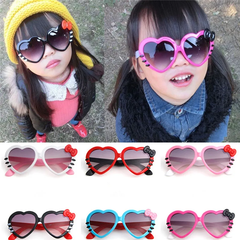 

Fashion Kids Sunglasses Children Princess Cute Baby Hello- Glasses Wholesale High Quality Boys Gilrs Cat Eye Eyeglasses