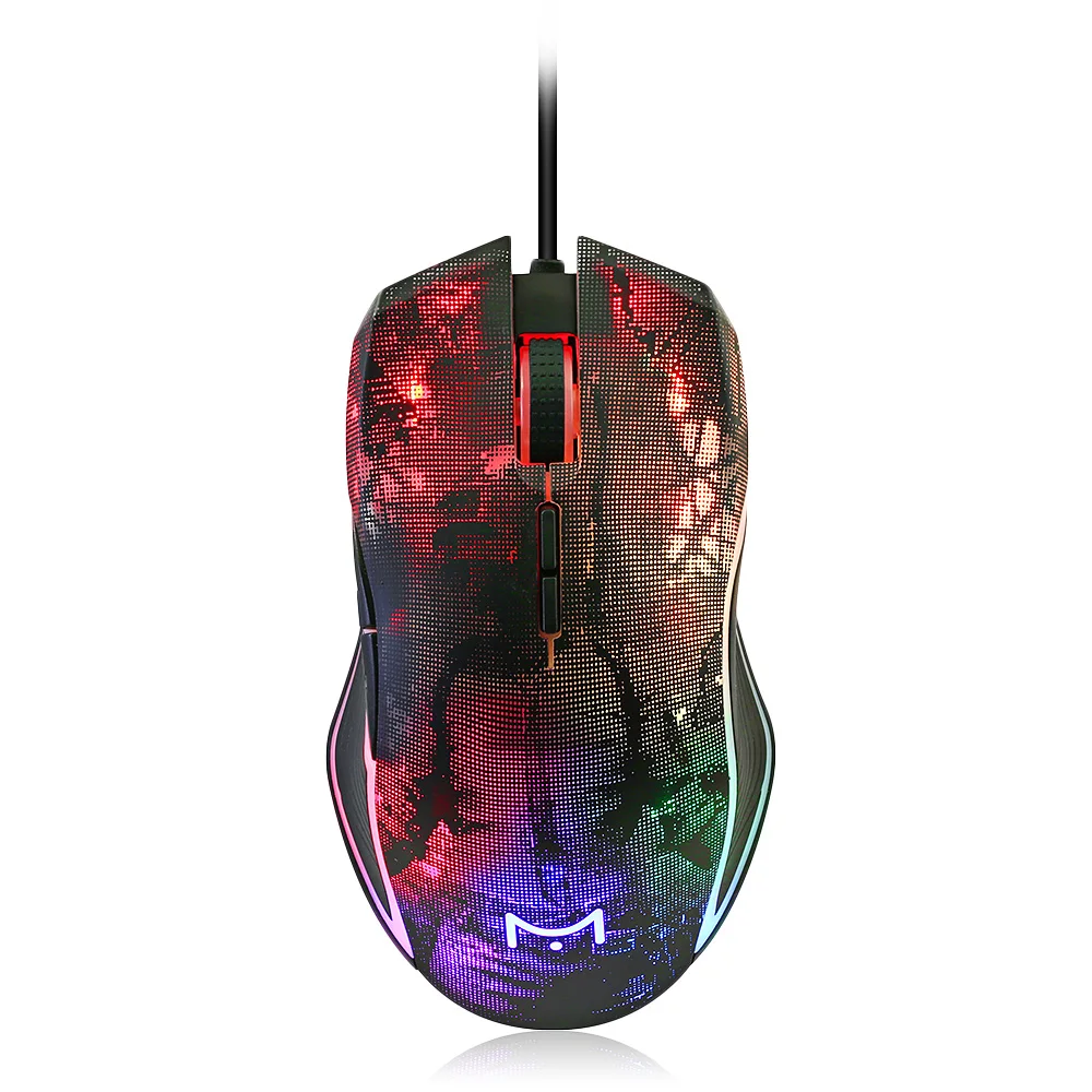 Mvtv M625 Проводная игровая клавиатура Mouse750/1250/1750/2500/4000/8000 Точек на дюйм регулируемый