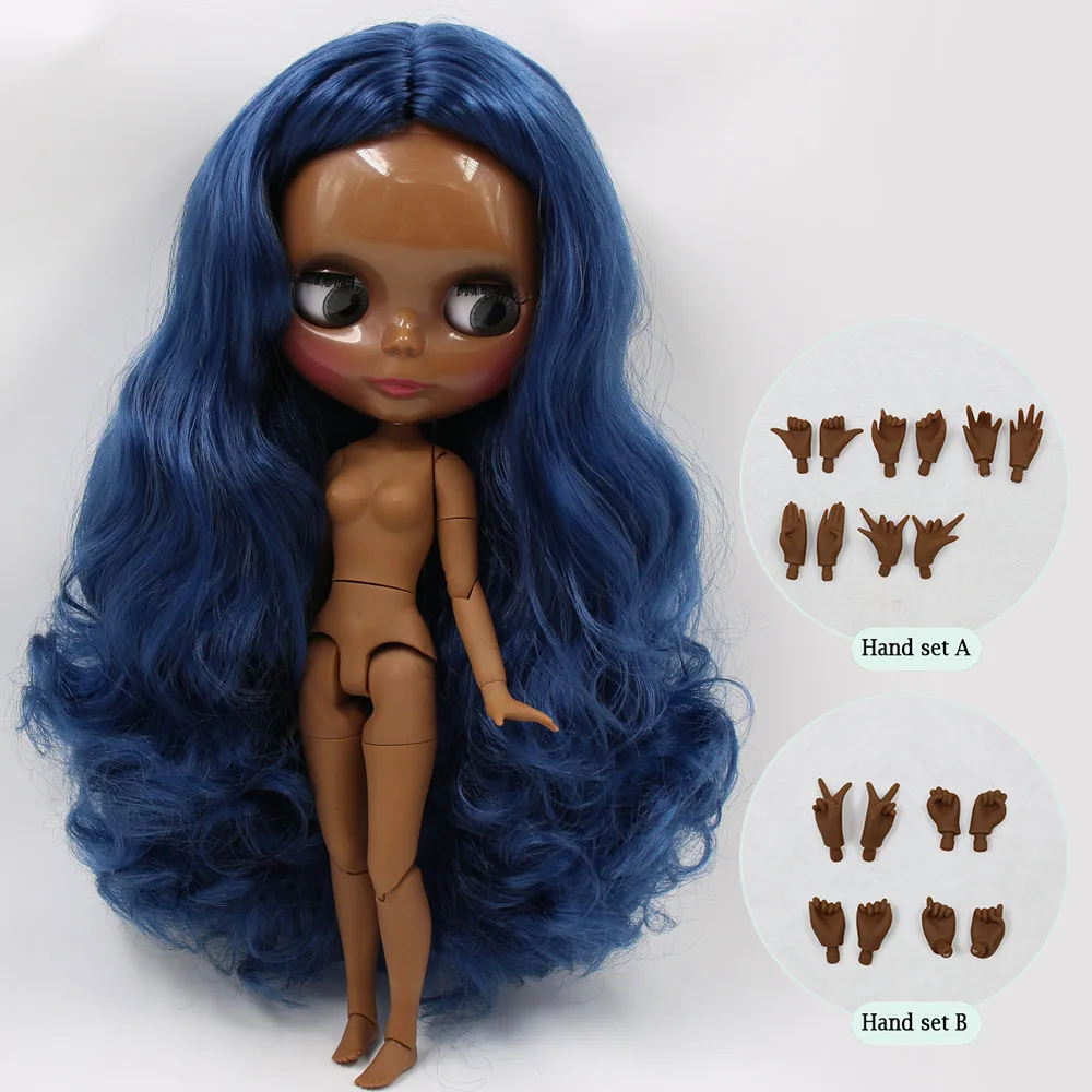 ICY Blyth Factory кукла подходит для платья самостоятельно DIY Изменить BJD игрушка Специальная цена - Цвет: super black