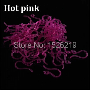 

500pcs/lot 8colors Fashion Plastic Earring Hook Wires Non-Allergenic Ear Wires Hooks for Jewelry Finding Making Materials 13x7mm