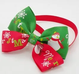 100pc/lot Christmas Holiday Dog Bow Ties Cute Neckties Collar Pet Puppy Cat Accessories Grooming Supplies CP03 | Дом и сад