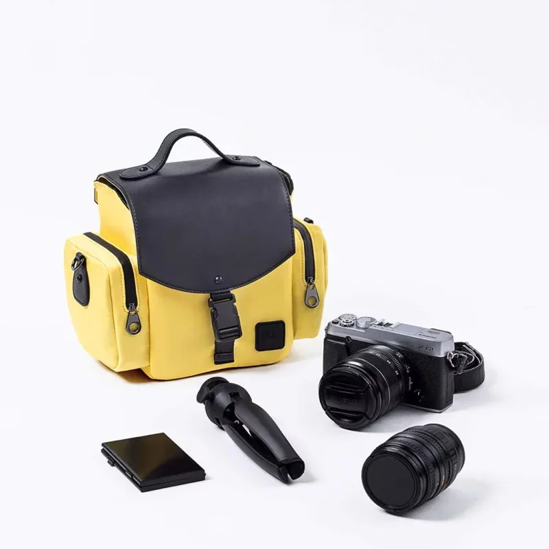 Xiaomi Mijia UREVO Камера сумка Водонепроницаемый Многофункциональный цифровой DSLR Камера видео сумка рюкзак для фотографа